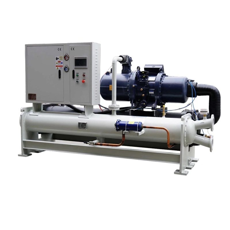 Water Cooled Low-temperature Screw Chiller Unit - YunChillers