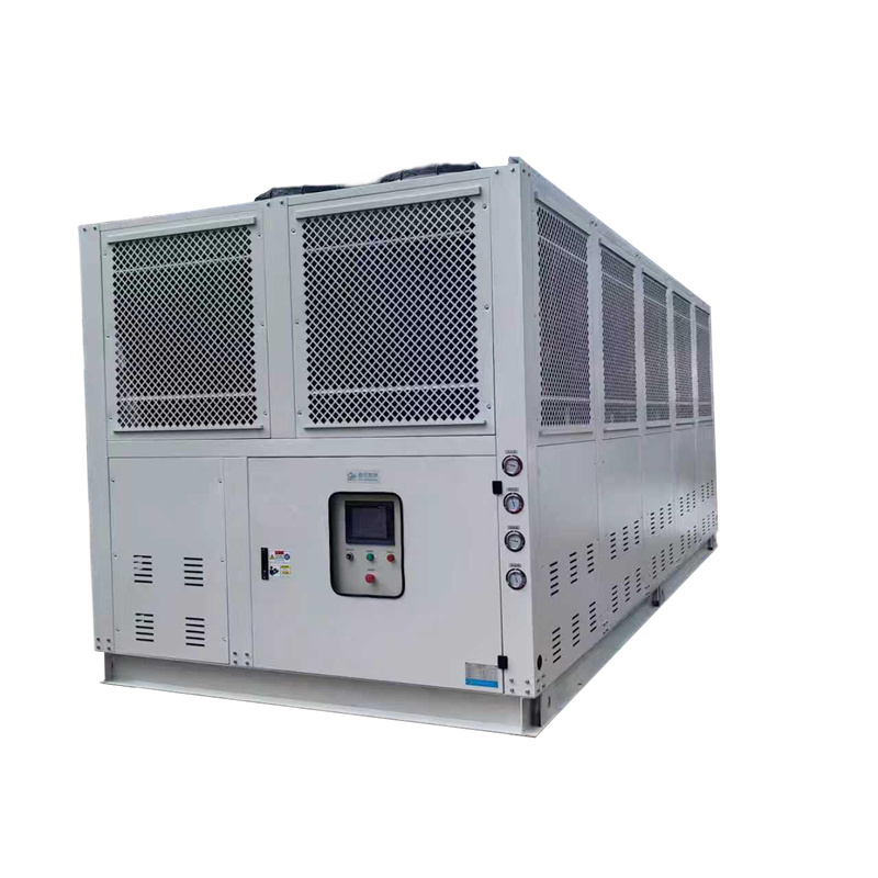 Air cooled twin-screw chillers