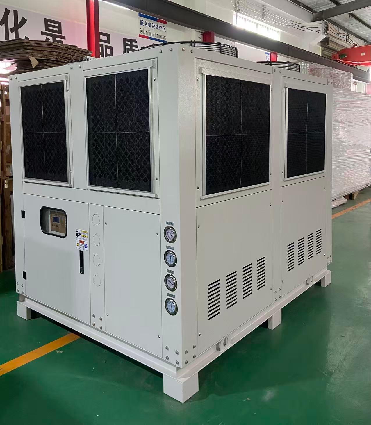 What does An Air-Cooled Chiller Unit do?